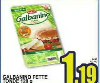 Sacoph Galbani No Fette Formaggio Dolce 120 G(ml) offerta