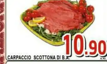 Sacoph Carpaccio Scottona Di Ba offerta