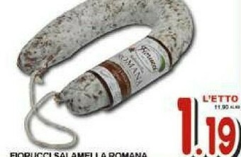 Sacoph Fiorucci Salamella Romana offerta