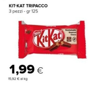 Tigre KIT-KAT TRIPACCO 3 pezzi - gr 125 offerta