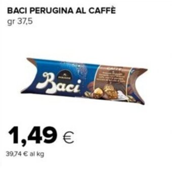 Tigre BACI PERUGINA AL CAFFÈ gr 37,5 offerta