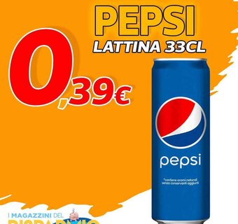 PEPSI LATTINA 33CL