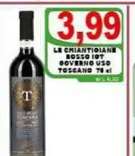 Le chiantigiane Le Chiantigiono Loggia Del Sole Governo Uso Toscano 750ml