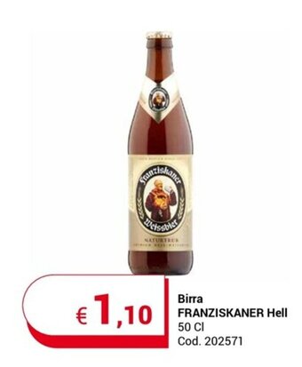 Birra FRANZISKANER Hell 50 CI