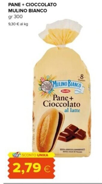 Tigre PANE + CIOCCOLATO MULINO BIANCO gr 300 offerta