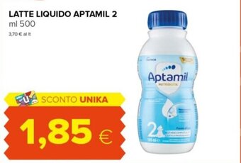 Tigre LATTE LIQUIDO APTAMIL 2 ml 500 offerta