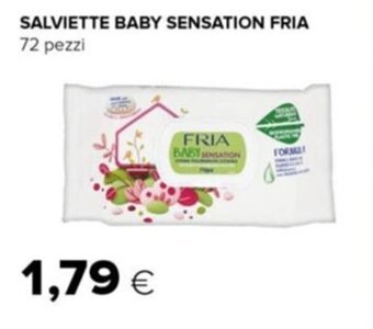 Tigre SALVIETTE BABY SENSATION FRIA 72 pezzi offerta