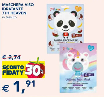 MASCHERA VISO IDRATANTE 7TH HEAVEN