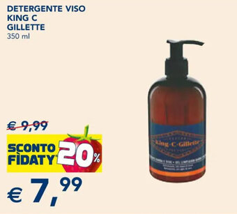 Esselunga DETERGENTE VISO KING C GILLETTE 350 ml offerta