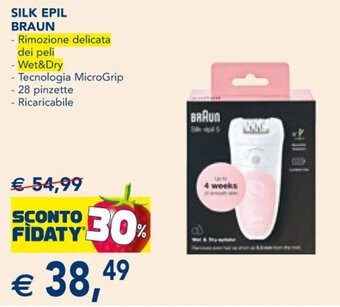 Esselunga SILK EPIL BRAUN offerta