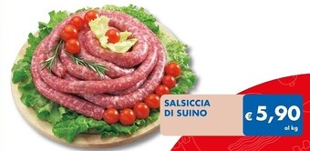 MD Discount Salsiccia di suino offerta