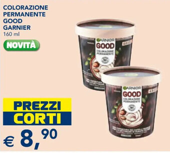 Esselunga COLORAZIONE PERMANENTE GOOD GARNIER 160 ml offerta