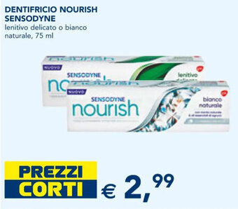 Esselunga DENTIFRICIO NOURISH SENSODYNE 75 ml offerta