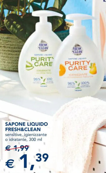 Esselunga SAPONE LIQUIDO FRESH&CLEAN 300 ml offerta