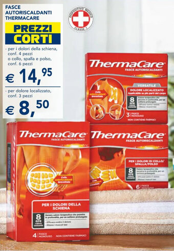 FASCE AUTORISCALDANTI THERMACARE