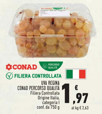 UVA REGINA CONAD PERCORSO QUALITÀ 750 g