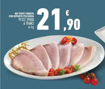 Conad PESCE SPADA A TRANCI offerta