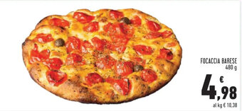 Conad FOCACCIA BARESE 480 g offerta