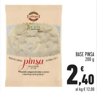 Conad BASE PINSA 200 g offerta