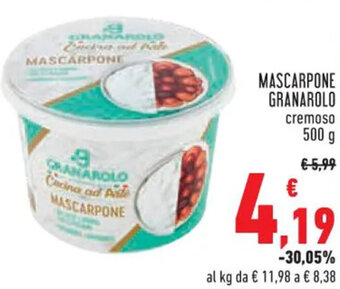 Conad MASCARPONE GRANAROLO 500 g offerta