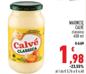 Conad MAIONESE CALVE classica 450 ml offerta