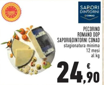 Conad PECORINO ROMANO DOP SAPORI&DINTORNI CONAD offerta