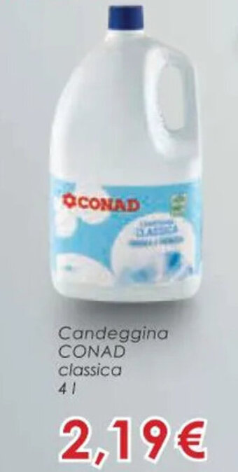 Conad Candeggina CONAD classica 4l offerta