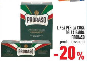 Conad LINEA PER LA CURA DELLA BARBA PRORASO offerta