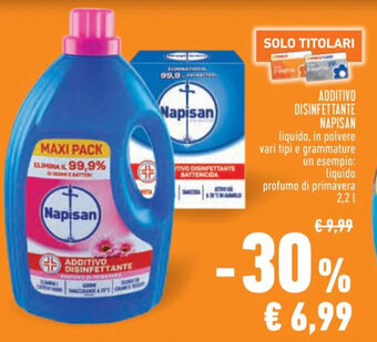 Conad ADDITIVO DISINFETTANTE NAPISAN 2,2 l offerta