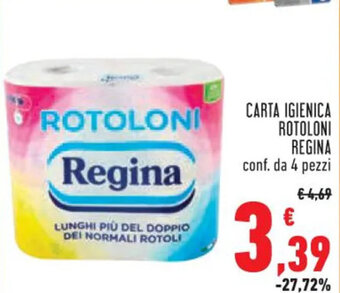 Conad CARTA IGIENICA ROTOLONI REGINA offerta