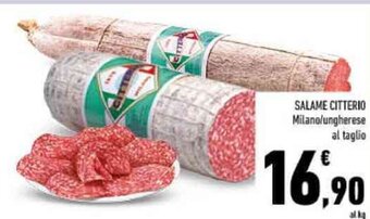 Conad SALAME CITTERIO Milano/ungherese offerta