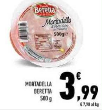 Conad MORTADELLA BERETTA 500 g offerta