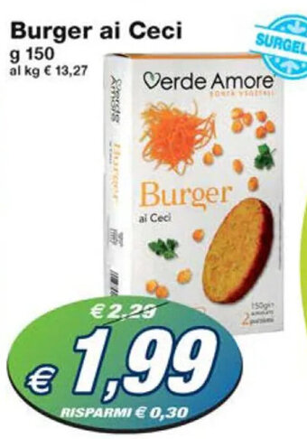 Prix Quality Burger ai Ceci g 150 offerta