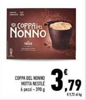 Conad COPPA DEL NONNO MOTTA NESTLÉ 6 pezzi - 390 g offerta