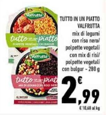 Conad TUTTO IN UN PIATTO VALFRUTTA 280 g offerta