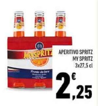 APERITIVO SPRITZ MY SPRITZ 3x27,5 cl