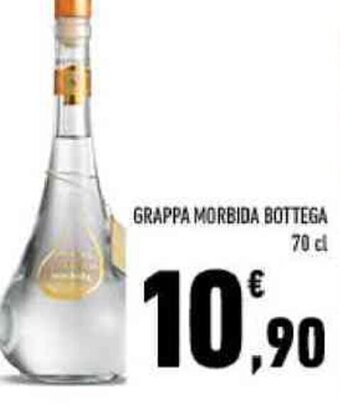 Conad GRAPPA MORBIDA BOTTEGA 70 cl offerta