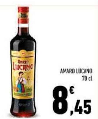 Conad AMARO LUCANO 70 cl offerta