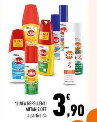 Conad LINEA REPELLENTI AUTAN E OFF offerta