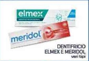 Conad DENTIFRICIO ELMEX E MERIDOL vari tipi offerta