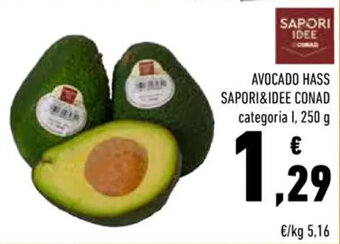 Conad Superstore AVOCADO HASS SAPORI&IDEE CONAD, 250 g offerta
