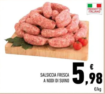 Conad Superstore SALSICCIA FRESCA A NODI DI SUINO offerta
