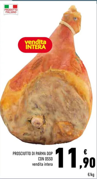 Conad Superstore PROSCIUTTO DI PARMA DOP CON OSSO offerta