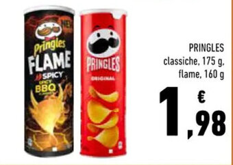 Conad Superstore PRINGLES classiche, 175 g, flame, 160 g offerta