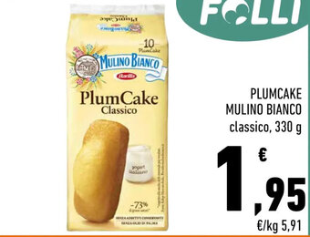 Conad Superstore PLUMCAKE MULINO BIANCO classico, 330 g offerta