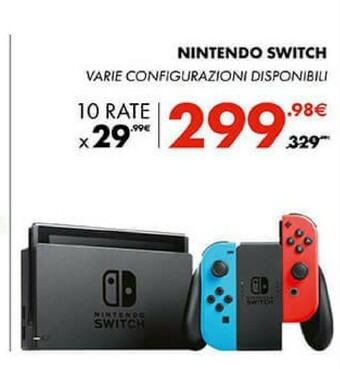 Gamestop Nintendo Switch offerta