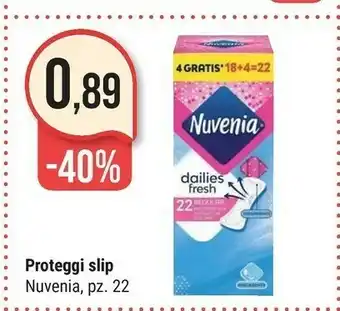 Supermercati Gulliver Nuvenia Proteggi Slip offerta