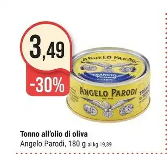 Supermercati Gulliver Angelo parodi Tonno All'Olio Di Oliva offerta