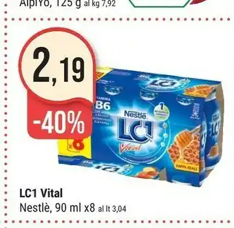 Supermercati Gulliver Nestlè L1c Vital offerta