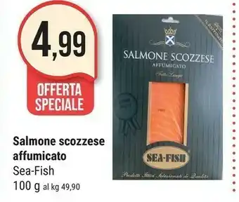 Supermercati Gulliver Sea-fish Salmone Scozzese Affumicato offerta